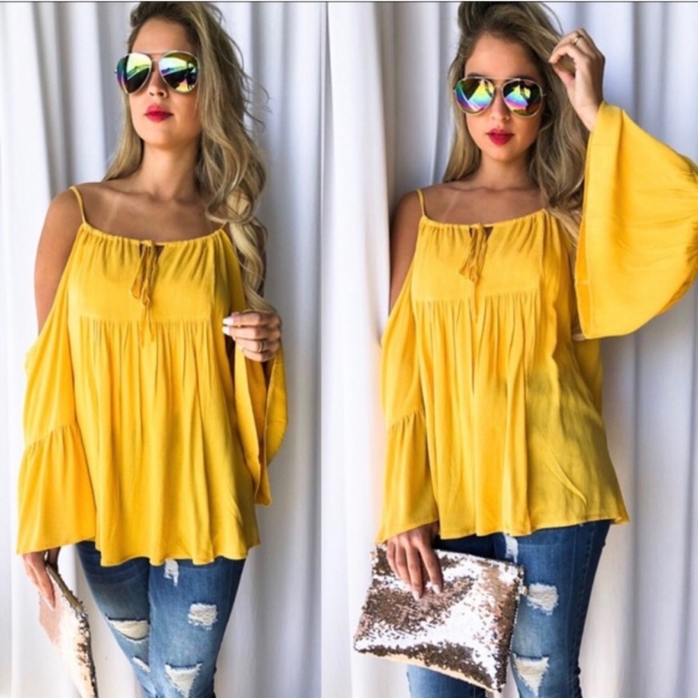 Off the shoulder shirt